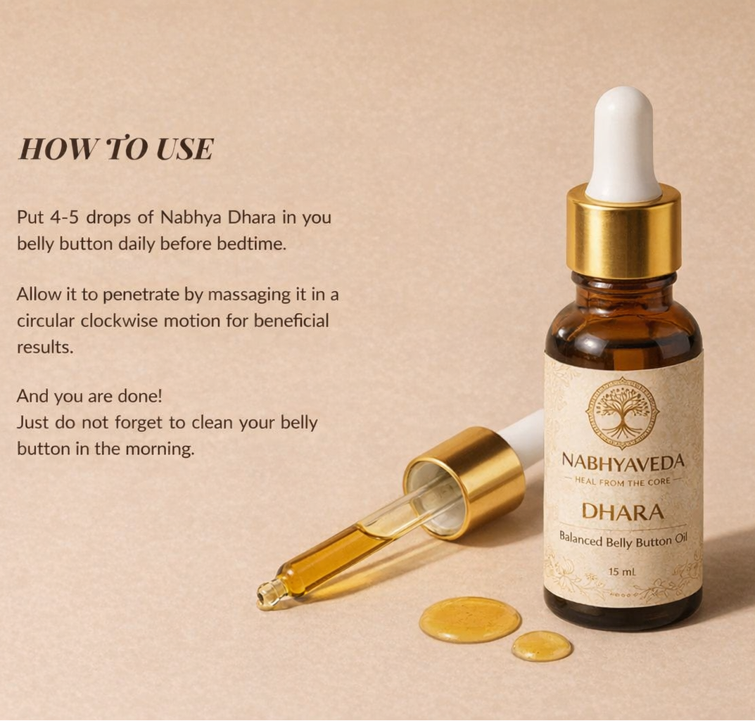 Dhara | Balanced Belly Button Oil