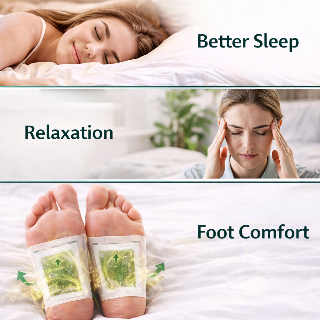 Premium Natural Detox Foot Patches (2x10 packs) BUY 1 GET 1 FREE