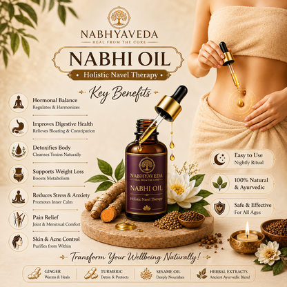 Nabhi Oil | Balanced Belly Button Oil | Nabhyaveda