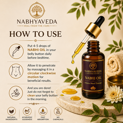 Nabhi Oil | Balanced Belly Button Oil | Nabhyaveda