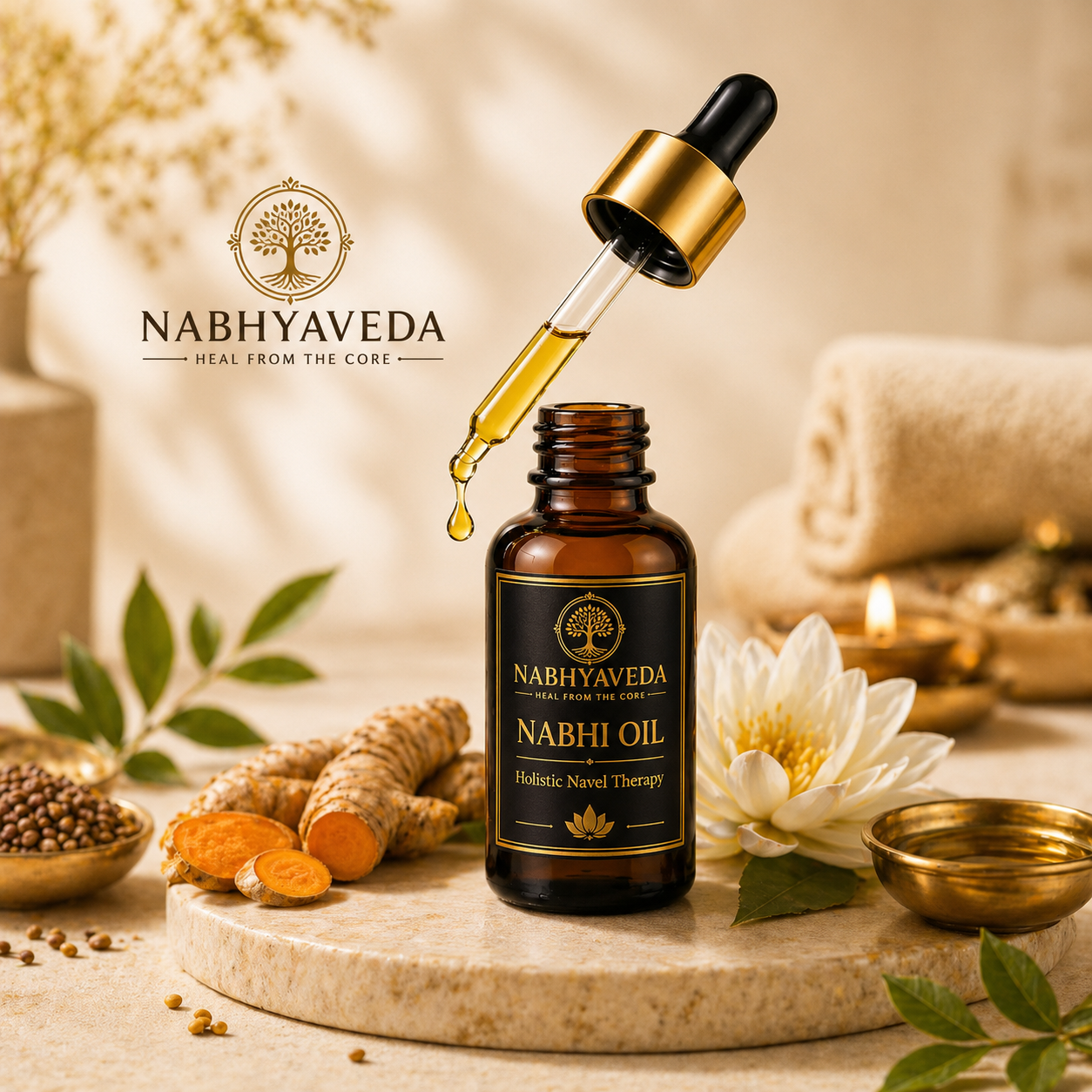 Nabhi Oil | Balanced Belly Button Oil | Nabhyaveda
