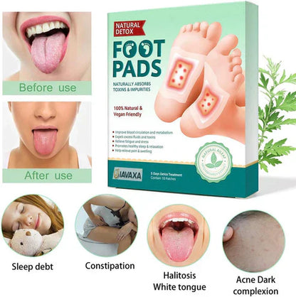 Premium Natural Detox Foot Patches (2x10 packs) BUY 1 GET 1 FREE