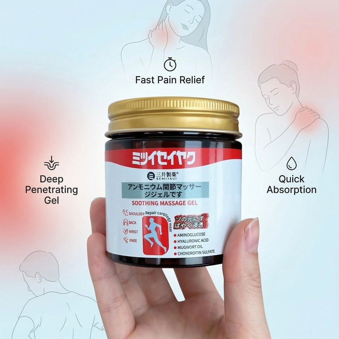 PainRelief™ Japanese Herbal Massage Gel (Buy 1 Get 1 FREE)