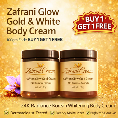 Magic Glow Gold & White Body Cream Combo (BUY 1 GET 1 FREE)